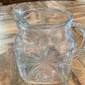 Vintage juice pitcher